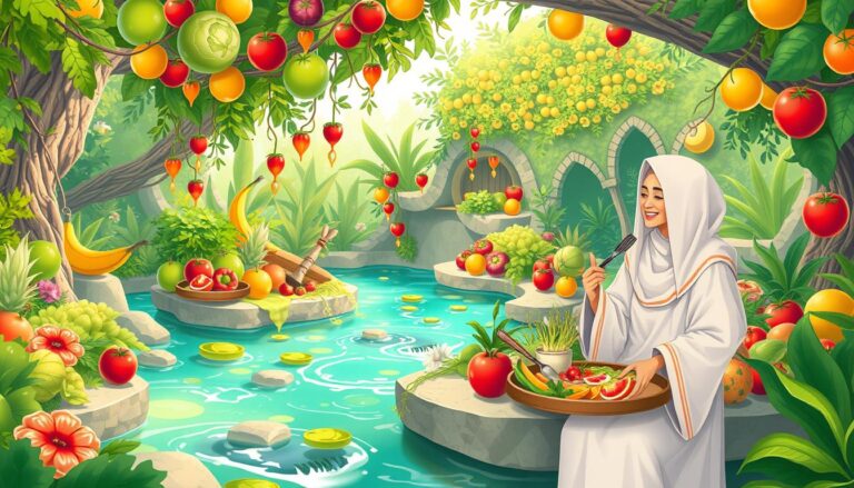 A lady choosing fruits for gut health